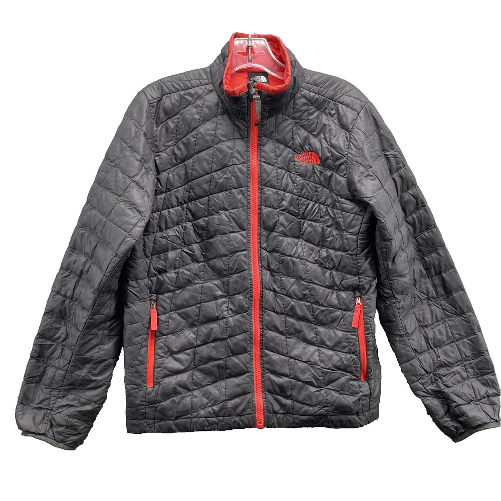 North Face Thermoball Puffer Jacket Youth Boys Large 14-16‎ Outdoor Camp Hiking